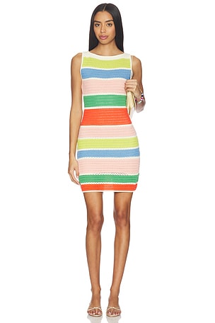 Perla Crochet Mini Dress Callahan