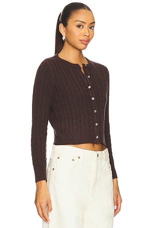 Callahan Valerie Cardigan in Chocolate
