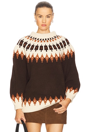 Kathleen Fair Isle Pullover Callahan