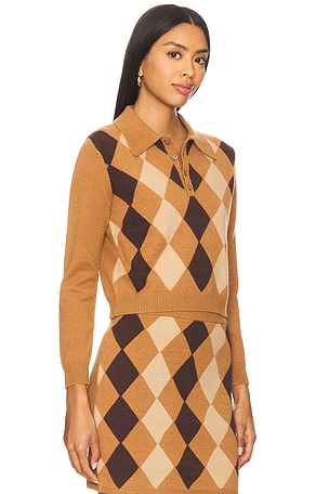 Callahan Dawn Polo in Tan