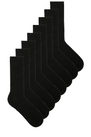 calvin klein black dress socks Dress Socks in Black Silk S/M main image 1
