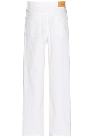 Calvin Klein Japanese Kurabo Loose Fit Jean in White