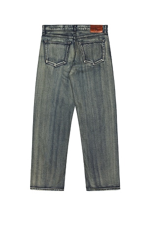 Calvin Klein 90s Straight Jeans in Blue. Size 36. Also