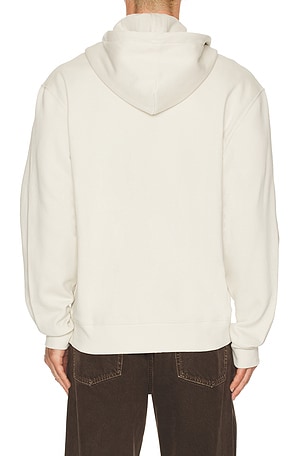 Calvin Klein Fleece Full Zip Hoodie in Grey