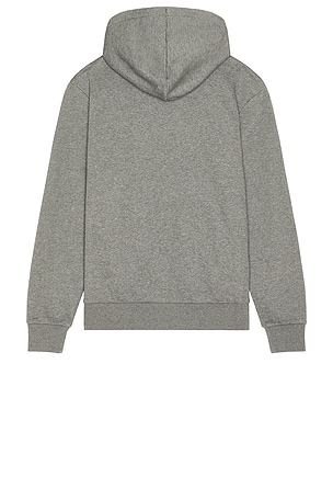 Calvin Klein Monologo Fleece Hoodie in Grey