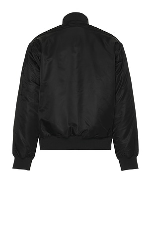 Calvin Klein Nylon Bomber Jacket in Black