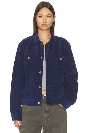 Washed Corduroy Trucker Jacket Calvin Klein