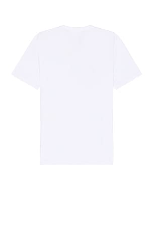 Calvin Klein Mono Logo Tee in White