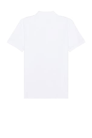 Calvin Klein Smooth Classic Solid Polo in White