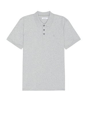 Smooth Classic Solid Polo Calvin Klein