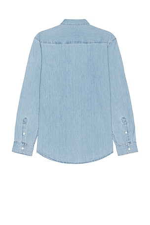 Calvin Klein Casual Classic Denim Shirt in Blue