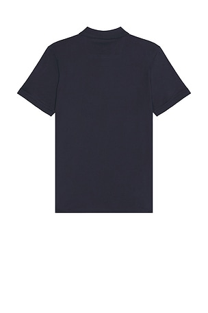 Calvin Klein Smooth Classic Solid Polo in Navy