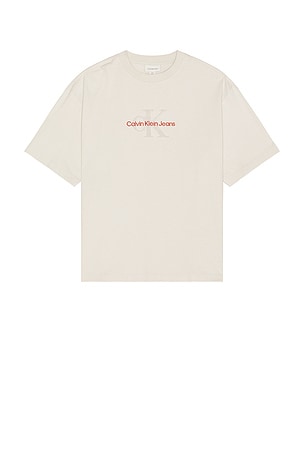 Short Sleeve Archive Jersey Logo Tee Calvin Klein