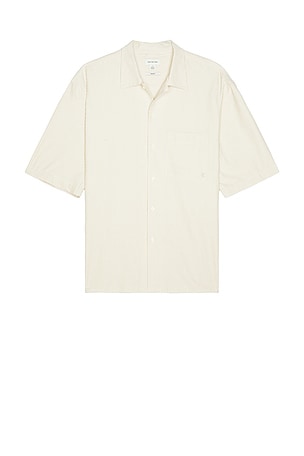 Seersucker Striped Relaxed Shirt Calvin Klein