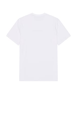 Calvin Klein Glitched Logo Tee in White
