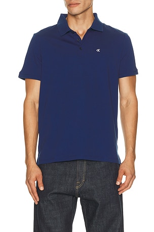 Short Sleeve Classic Monogram Polo Calvin Klein
