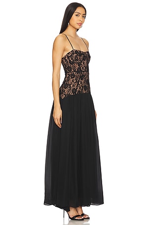 CAMI NYC Corsica Dress in Black