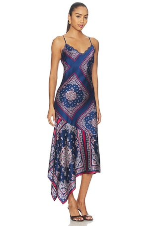 CAMI NYC Becky Dress in Blue