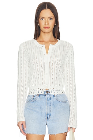 Lilibeth Pointelle Cardigan CAMI NYC