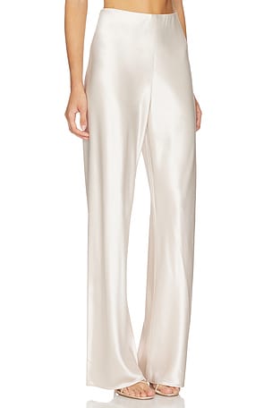 CAMI NYC Bristol Mid Rise Pant in Metallic Neutral