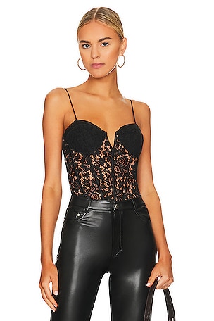 Anne Corded Lace Bodysuit CAMI NYC