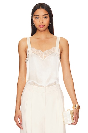 Free People x Intimately FP Take It Away Bodysuit in Ivory Combo