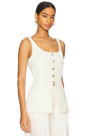 CAMI NYC Audra Top in Cream