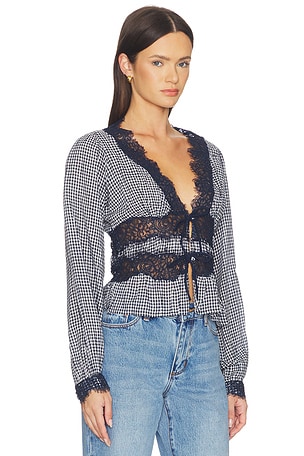 CAMI NYC VeRougei Blouse en Marine