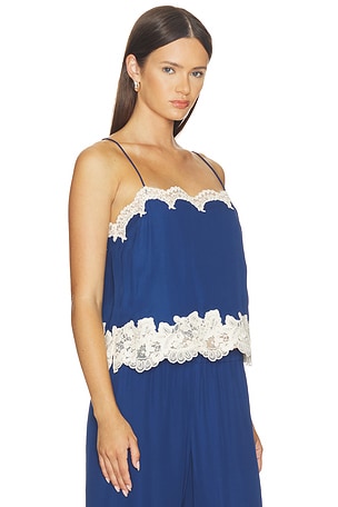 CAMI NYC Maiya Chiffon Camisole in Blue