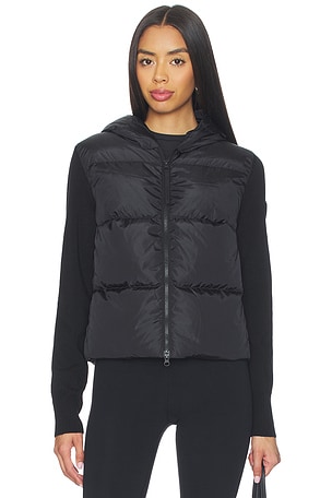 Hybridge Wide Quilt Knit Hoodie Canada Goose