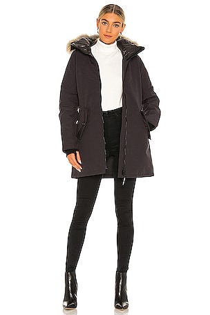 Canada Goose Rosemont Parka in Navy REVOLVE