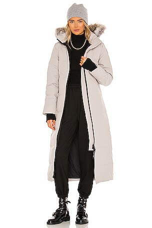 Canada Goose Mystique Parka in Limestone | REVOLVE