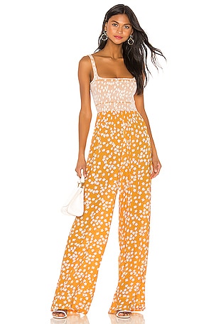 Capulet Wren Smocked Jumpsuit in Lucky Floral REVOLVE