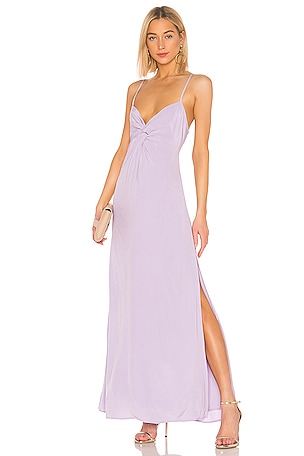 Judith Knot Front Maxi Dress