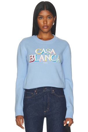 Stacked Logo Jumper Casablanca