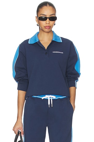 Punto Polo Collared Sweatshirt Casablanca