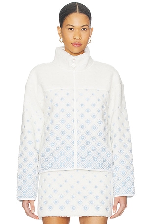 Embroidered Fleece Casablanca
