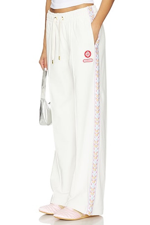 Flame Laurel Tape Open Hem Jogger Casablanca