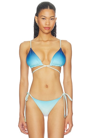 String Beaded Bikini Top Casablanca