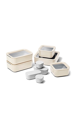 14 Piece Glass Food Storage Set Caraway