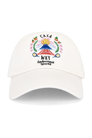 Casa Way Mountain Embroidered Cap Casablanca