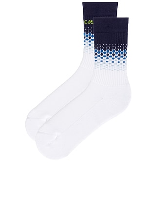 Casablanca Halftone Gradient Socks in Blue