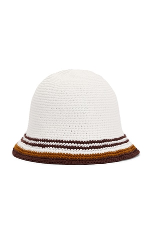 Casablanca Stripe Crochet Hat