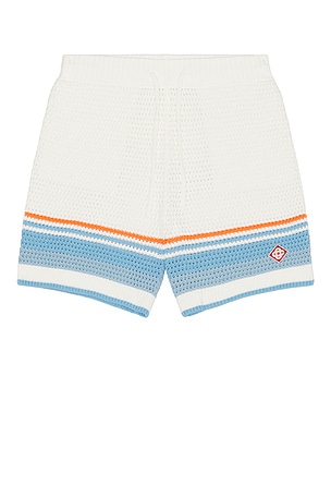 Faux Crochet Shorts Casablanca