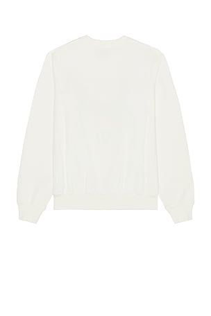 Casablanca Casa Way Mountain Embroidered Sweatshirt in White