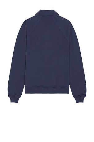 Casablanca Collar Sweatshirt in Blue