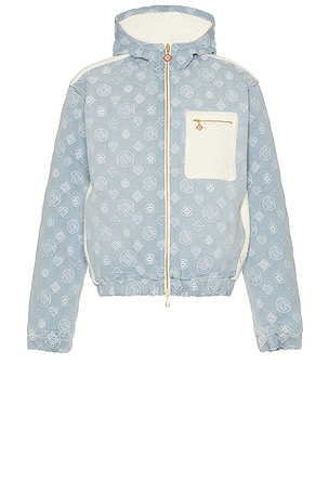 Cashmere Terry & Denim Reversible Jacket Casablanca