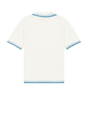 Casablanca Boucle Polo in White