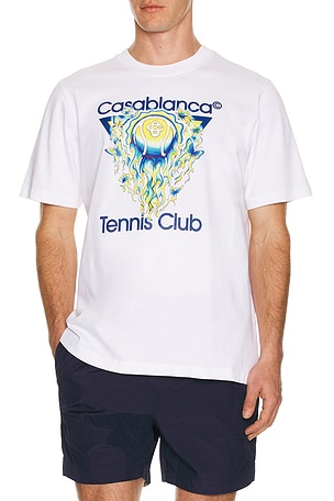 Tennis Club Icon Classic T-Shirt Casablanca