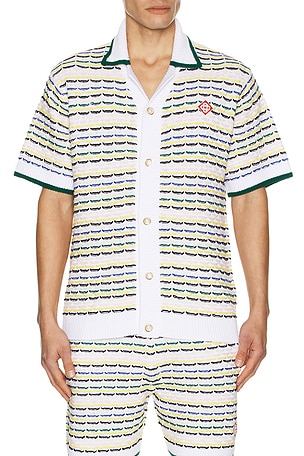 Tuck Stitch Shirt Casablanca